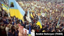 Київ, 30 вересня 1990 року. Мітинг, на якому закликали до виходу України зі складу СРСР