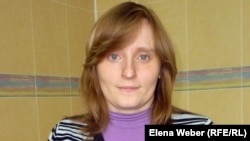 Наталья Таланова, логопед-психолог, занимающаяся с детьми-инвалидами. Темиртау, 13 ноября 2012 года.