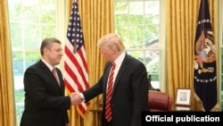Президент США Дональд Трамп прийняв у Білому домі прем'єр-міністра Грузії Ґіорґі Квірікашвілі