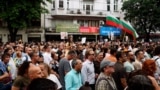 Protest in the Black Sea city of Varna on July 16 over the arrest of Mayor Blagomir Kotsev