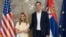 Američka podsekretarka Sara Rodžers i šef diplomatije Srbije Marko Đurić, 10. maj 2026.