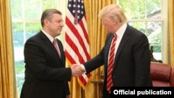 Президент США Дональд Трамп прийняв у Білому домі прем'єр-міністра Грузії Ґіорґі Квірікашвілі