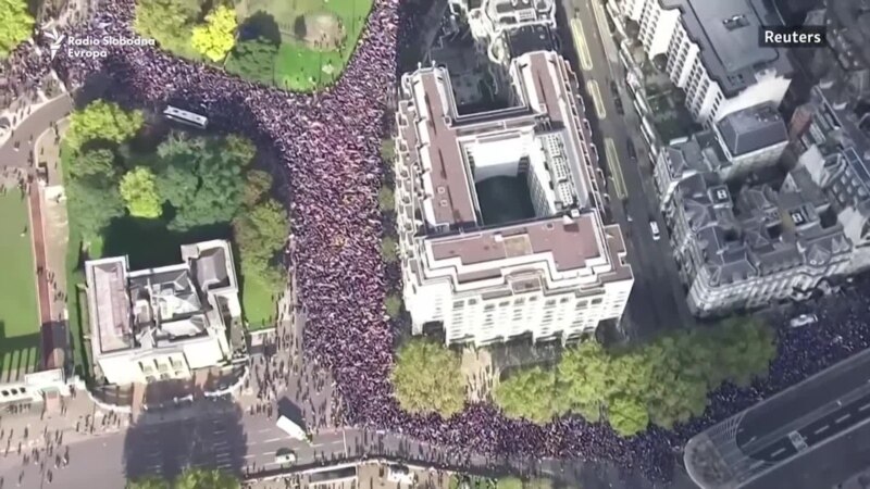 Demonstracije protiv Brexita u Londonu 