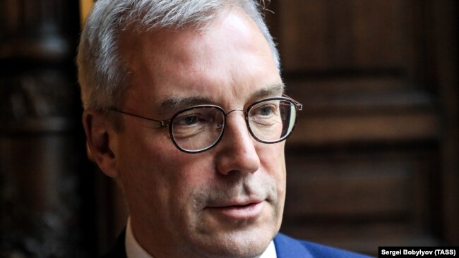 Russia Deputy Foreign Minister Aleksandr Grushko: Based on his statements, there is an appearance of optimism, a very calm, reassuring mood," one analyst wrote. (file photo)