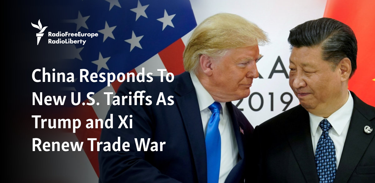 China Strikes Back With Tariffs As Trade War With Trump Heats Up