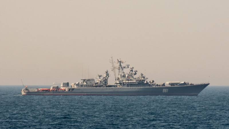 Российский военный корабль дважды нарушил морскую границу Дании
