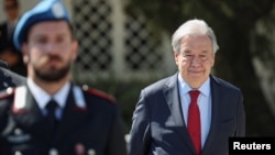 Secretarul general al ONU, António Guterres, în vizită în Cipru.