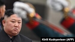 Liderul nord-korean la sosirea la Vladivostok