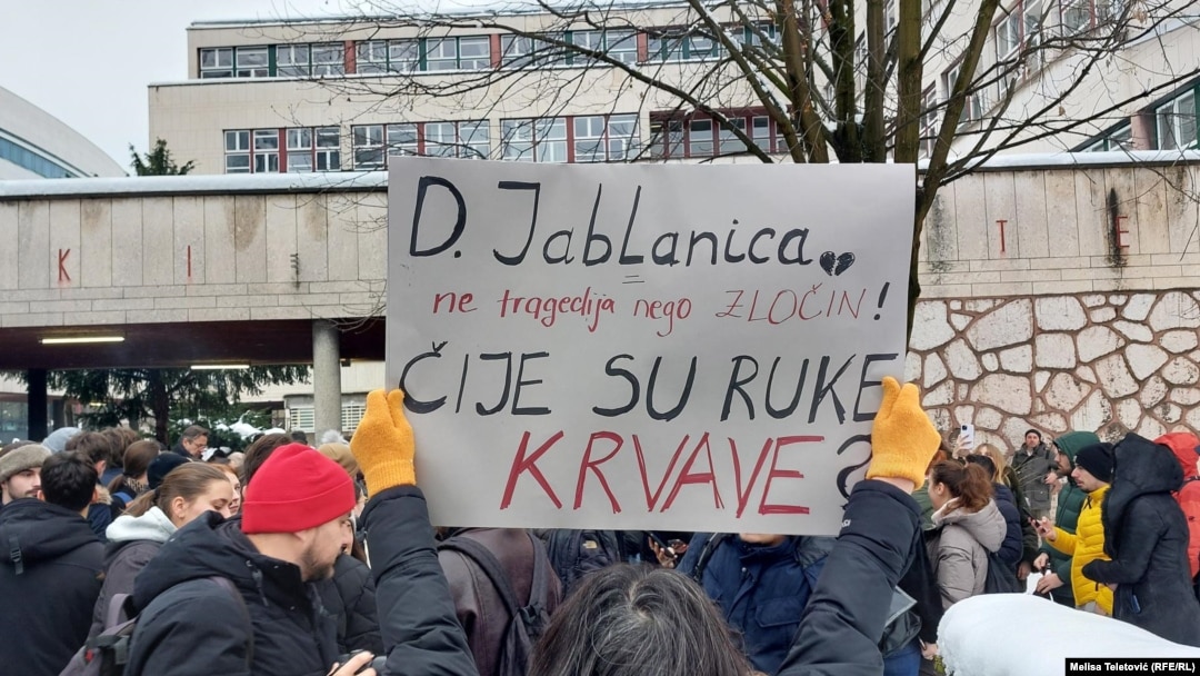 Поддршка од студентите и професорите во Сараево за колегите од Србија, 26.12.2024