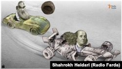 Iran's rial overtaken by US dollar by Shahrokh Heidari for Radio Farda