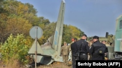 Avioni i rrëzuar në Ukrainë. 