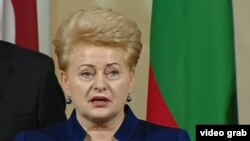Президент Литвы Даля Грибаускайте