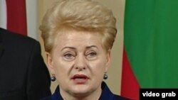 Президент Литвы Даля Грибаускайте