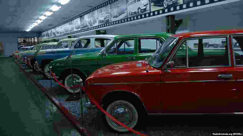 A collection of classic cars