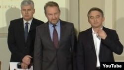 Dragan Čovi, Bakir Izetbegović i Željko Komšić