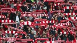 Fanovi moskovskog Spartaka tokom ruske Primera lige