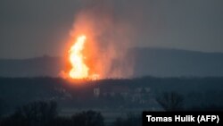 Взрыв на газопроводе в Австрии, 12 декабря 2017 год 