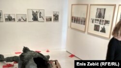Ostaci srušenog spomenika partizanskom narodnom heroju Stevanu Filipoviću