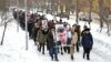 Марш во сеќавање на Немцов се одржа и во Новосибирск