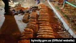 У сховку виявили понад 30 снарядів різних типів