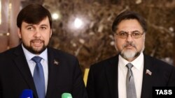 Денис Пушилін (л) і Владислав Дейнего (п), архівне фото
