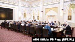 آرشیف، جریان دومین نشست شورای رهبری مصالحه در کابل. April 10 2019