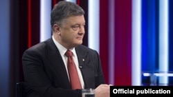 Ukrainian President Petro Poroshenko (file photo) 