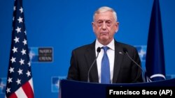 Ish-sekretari amerikan i Mbrojtjes, Jim Mattis. 