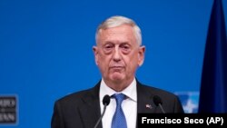 ABŞ-nyň goranmak sekretary Jim Mattis. Arhiw suraty.