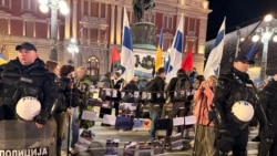 Policija u Beogradu između pristalica i protivnika ruske agresije na Ukrajinu 