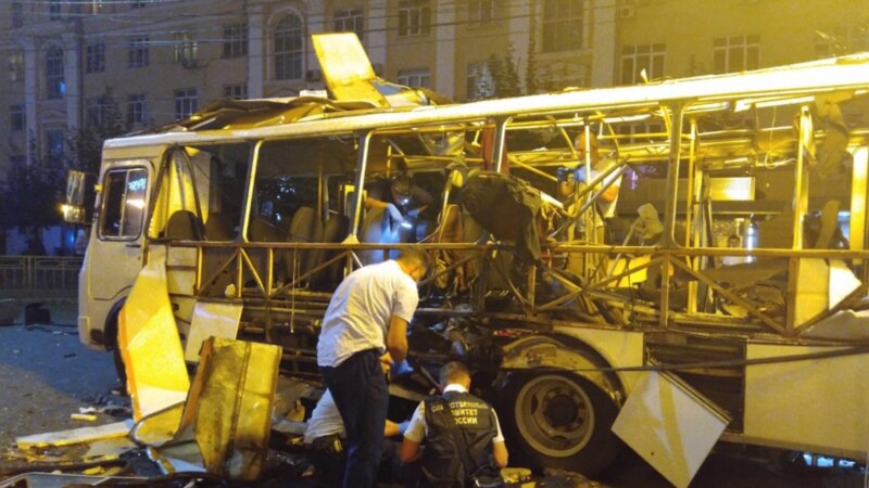 Россия: 24 пострадавших при взрыве автобуса в Воронеже обратились за медицинской помощью 