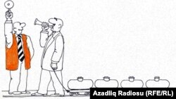 "Neft". Şerif. Karikatura. 