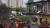 Ліквідація наслідків російського нічного балістичного удару по метро Чернігівська. Київ, 19 жовтня 2026 року