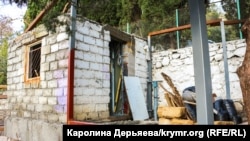 Застройка исторического центра крымского поселка Гурзуф, 2 декабря 2018 года