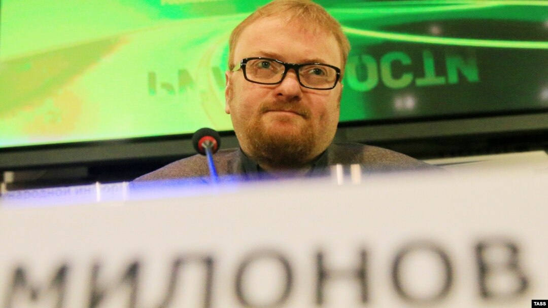 Депутат Законодательного собрания Петербурга от партии "Единая Россия" Виталий Милонов