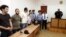 Armenia - A Yerevan court judge reads out guilty verdicts in the trial of four young opposition activists who clashed with police in August 2011, 20Jul2012.