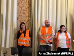 Жанна Кадирова та Леонід Марущак у Празі