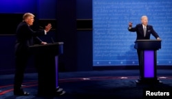 Президентские дебаты между Дональдом Трампом и Джо Байденом. 29 сентября 2020