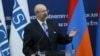 Armenia - OSCE Secretary General Lamberto Zannier speaks at a news conference in Yerevan, 30May2017.