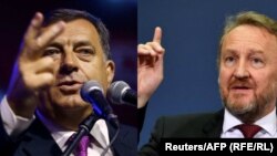 Milorad Dodik (l) i Bakir Izetbegović (d)