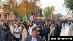 Marșul de protest de la Tiraspol, considerat de Chișinău o provocare