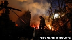 Russia has blasted civilian sites in Kyiv and has vowed to intensifies attacks on the Ukrainian capital.
