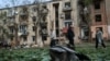 Разрушения после российского удара по Харькову, 5 мая 2024 года