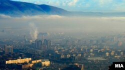 Аерозагадување во Скопје