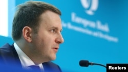 Russian Economy Minister Maksim Oreshkin 