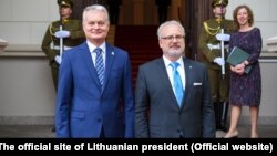 Президенты Литвы и Латвии