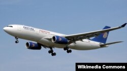 Եգիպտական ավիաուղիների՝ EgyptAir-ի օդանավ, արխիվ
