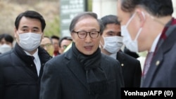 Былы прэзыдэнт Паўднёвай Карэі Лі Мён Бак 