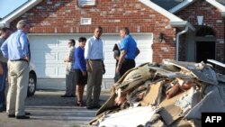 ობამა გრიგალით დაზიანებულ ლუიზიანაში