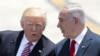 نخست‌وزیر اسرائیل (راست) از قصد دونالد ترامپ برای افزایش تحریم‌های ایران قدردانی کرده است.